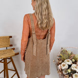 Jessie Corduroy Overall Dress