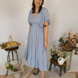 Willa Smocked Midi Dress