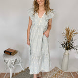 Little Bo Chic Gingham Midi Dress