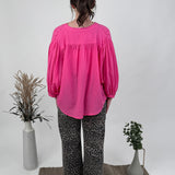 Blair Cotton Button Up Blouse