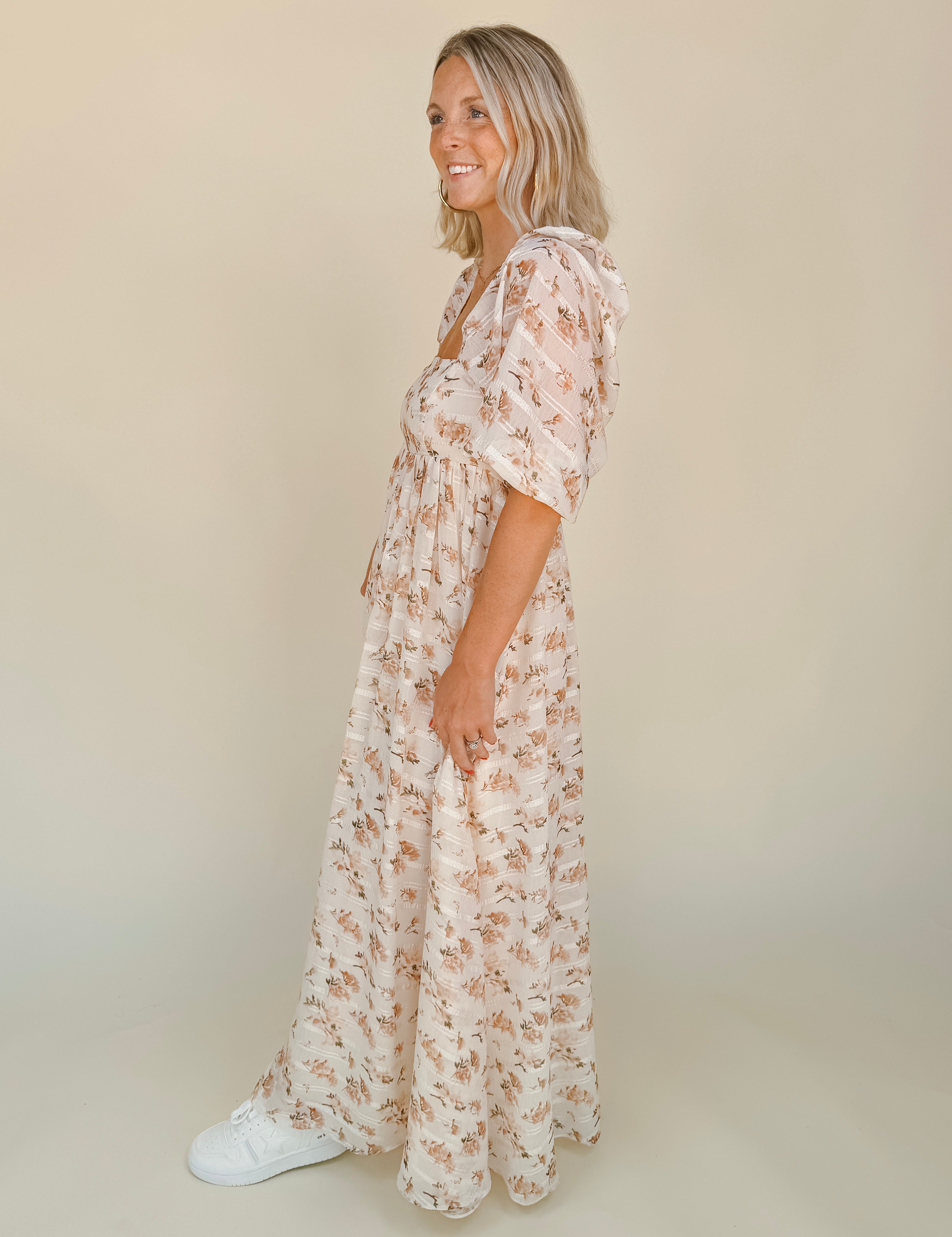 Fancy Floral Maxi Dress