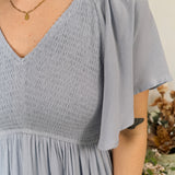 Willa Smocked Midi Dress