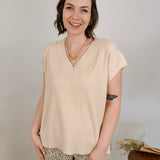 Carolynn Ribbed Sweater Vest