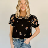 Tracy Embroidery Blouse