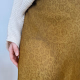 Sandra Satin Midi Skirt