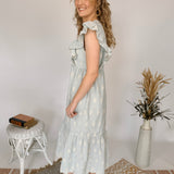 Little Bo Chic Gingham Midi Dress