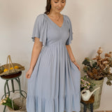 Willa Smocked Midi Dress