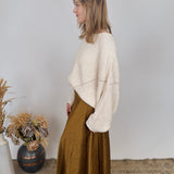 Sandra Satin Midi Skirt