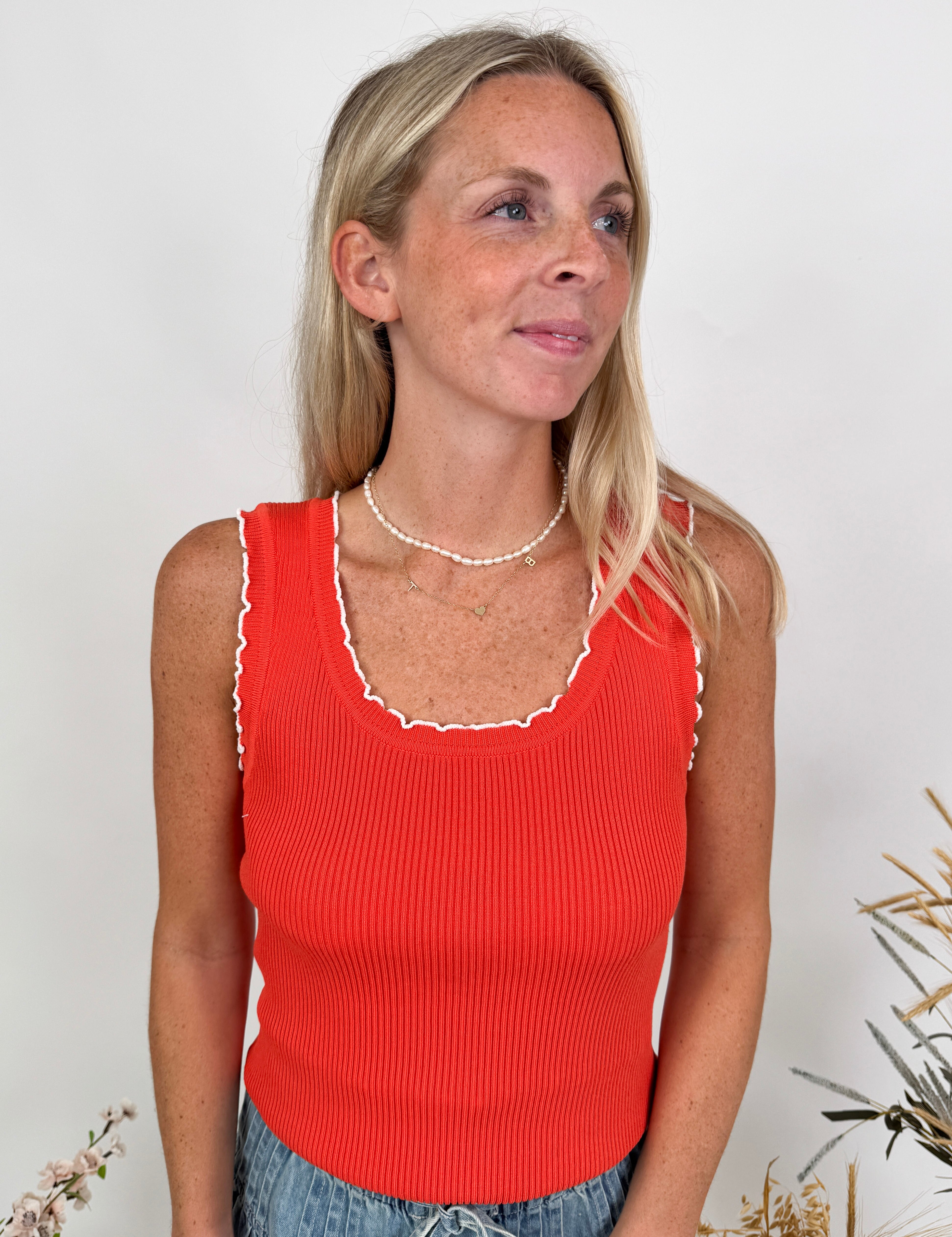 Jamie Ribbed Tank