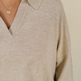 Bellamy Collar Pull Over Knit Sweater