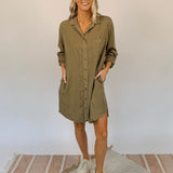 Abigail Button Up Dress