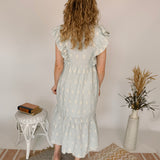 Little Bo Chic Gingham Midi Dress