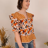 Zariah Multi Print Blouse