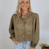 Maylee Front Button Up Top