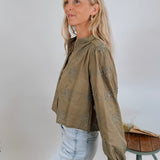 Maylee Front Button Up Top