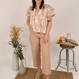 Poised in Pink Pants