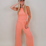 Gigi Knit Tank and Palazzo Pant Set