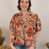 Desiree Floral Print Blouse