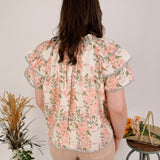 Magnolia Floral Blouse