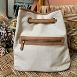 Natural Canvas Backpack