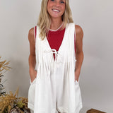 Victoria Denim Romper