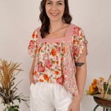 Anne Marie Floral Blouse