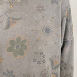Ava Mae Flower Print Knit Top