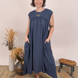Forever Yours Hi-Low Midi Dress