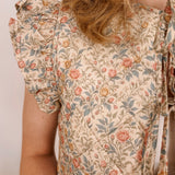 Simply Sweet Floral Quilted Vest