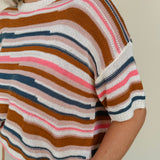 Gloria Multi Stripe Knit Top