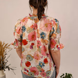 Glamorous Floral Blouse