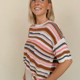 Gloria Multi Stripe Knit Top