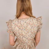 Simply Sweet Floral Quilted Vest