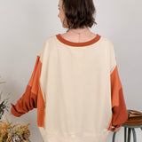 Jolie Oversized Knit Sweatshirt