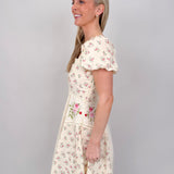 Give It Time Embroidered Mini Dress