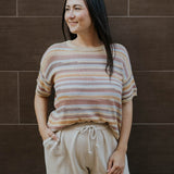 Gloria Multi Stripe Knit Top