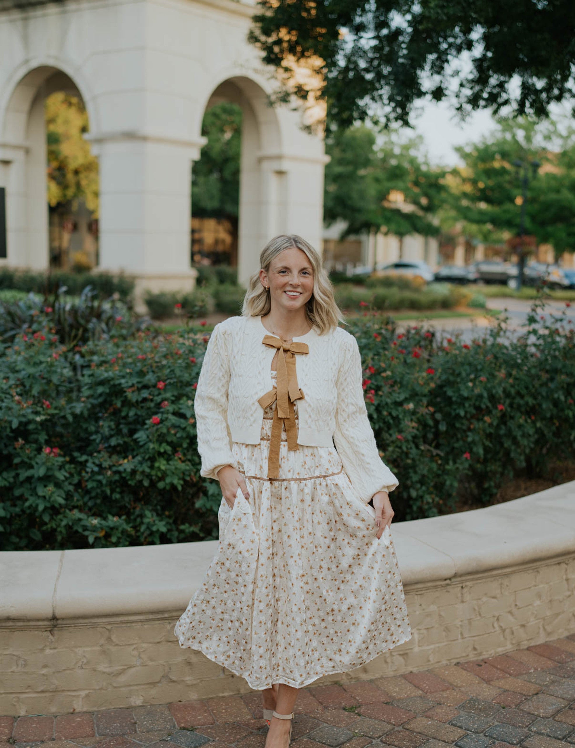 Tawney Floral Midi Dress