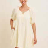 Sunday Brunch Flare Mini Dress