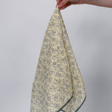 Leslie Cotton Linen Square Scarf - PAPER DOLL