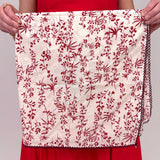 Leslie Cotton Linen Square Scarf - PAPER DOLL