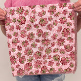 Leslie Cotton Linen Square Scarf - PAPER DOLL