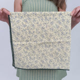 Leslie Cotton Linen Square Scarf - PAPER DOLL