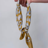 Paisley Satin Square Scarf - PAPER DOLL