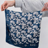 Paisley Satin Square Scarf - PAPER DOLL