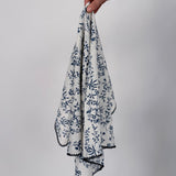 Leslie Cotton Linen Square Scarf - PAPER DOLL