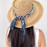 Paisley Satin Square Scarf - PAPER DOLL