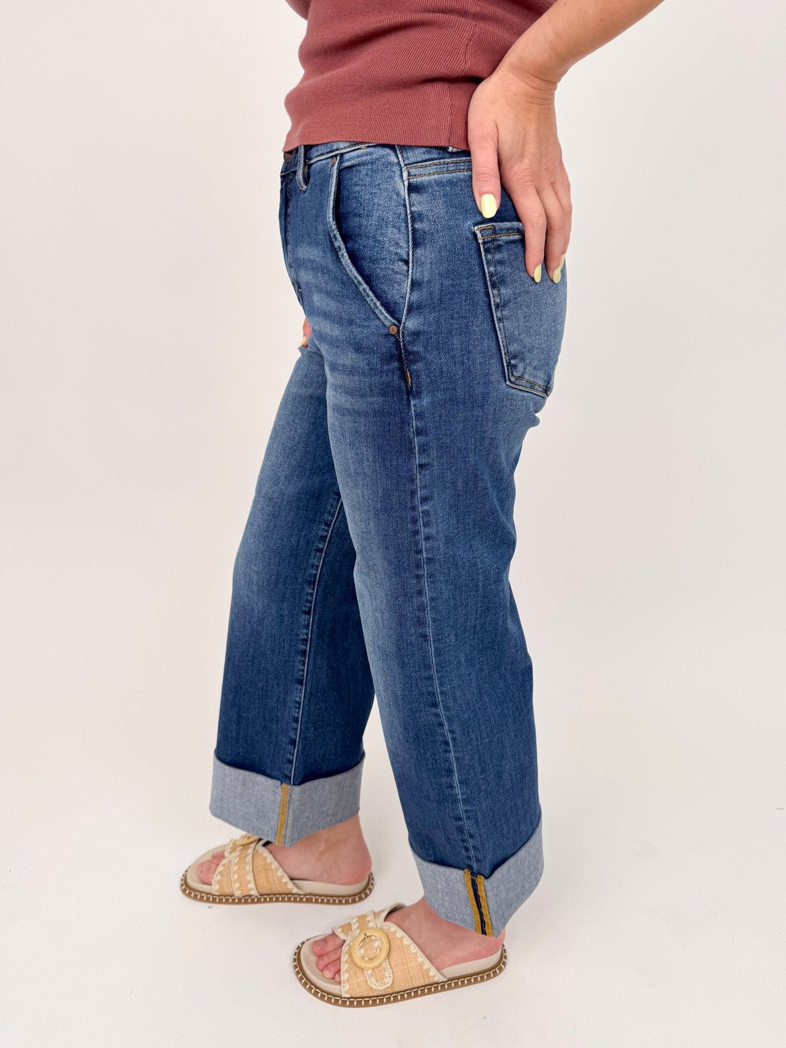 Scarlett Cuffed Jean - PAPER DOLL