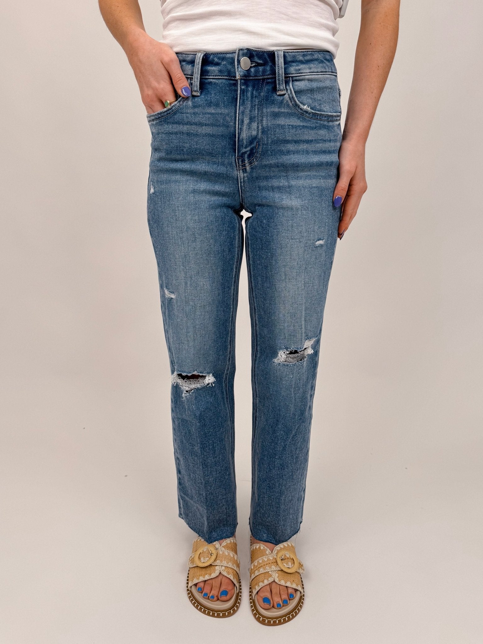 Laura High Rise Jean - PAPER DOLL