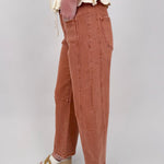 Velma High Rise Barrel Jean - PAPER DOLL
