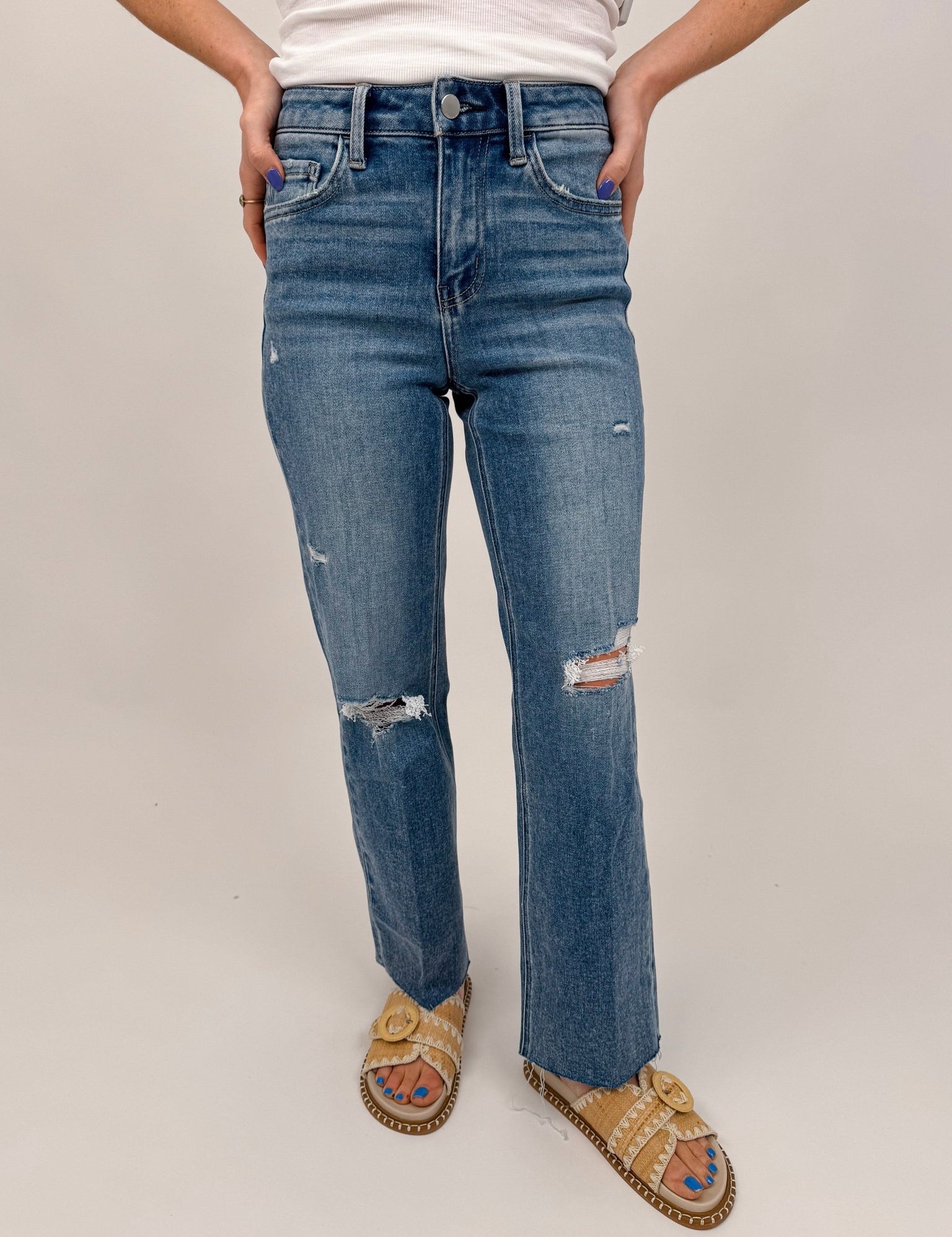 Laura High Rise Jean - PAPER DOLL